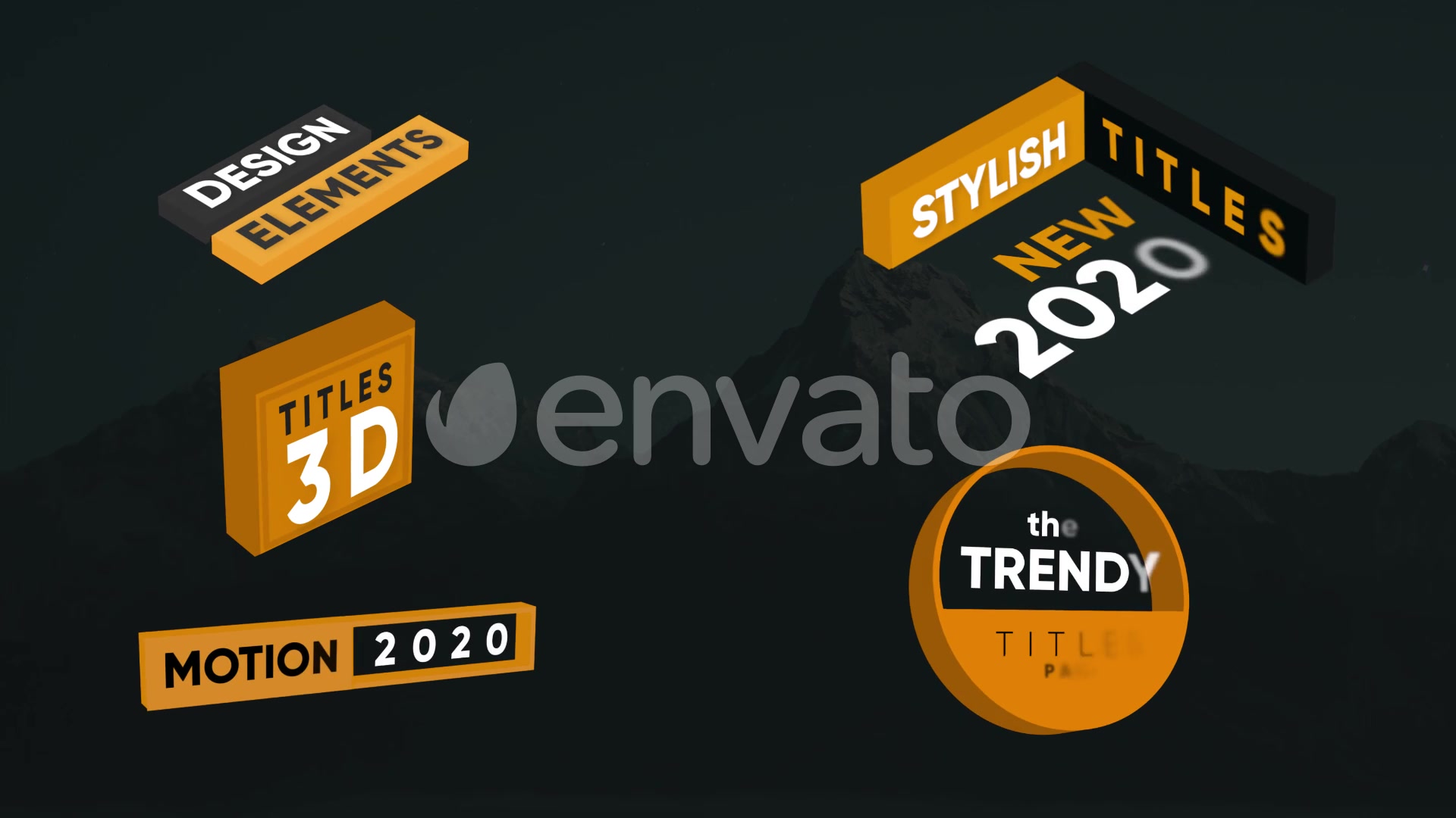 Isometric Titles Final Cut Pro Videohive 26809149 Apple Motion Image 9