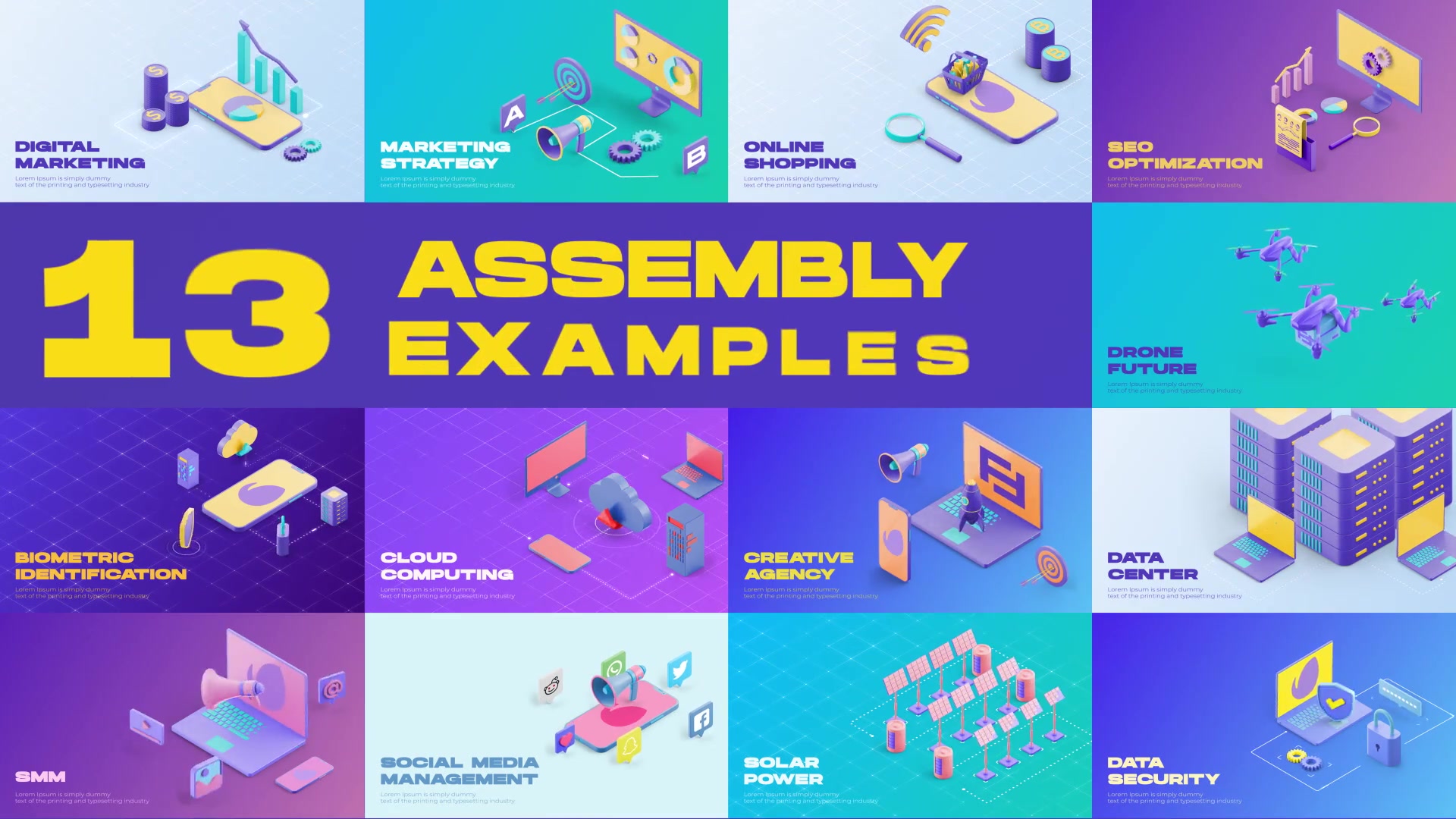 Isometric Toolkit 3D Videohive 29737190 After Effects Image 5