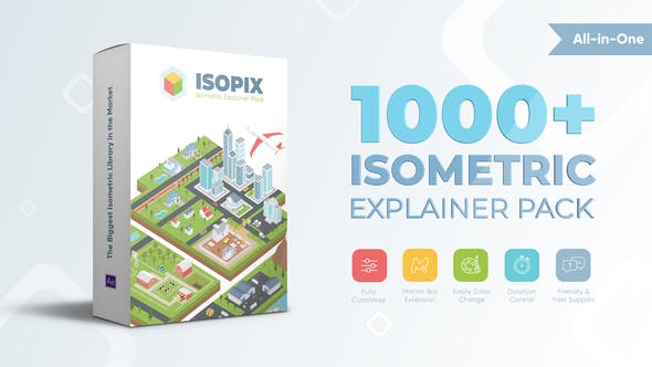 Isopix Isometric Explainer Pack - Videohive Download 31944698