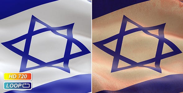 Israel flag - 233392 Download Videohive