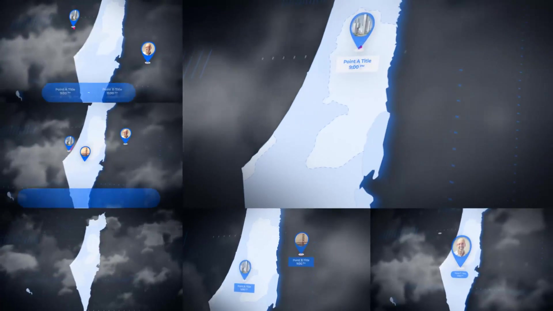Israel & Palestinian Territories Map State of Israel Map Kit Videohive 24673149 After Effects Image 8