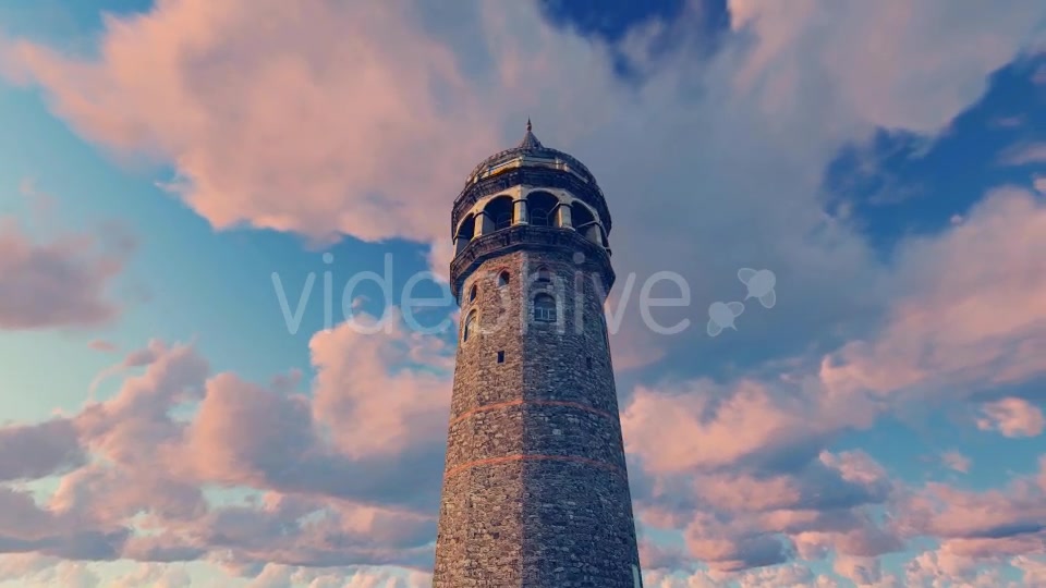 Istanbul Galata Tower Sunset - Download Videohive 18859459