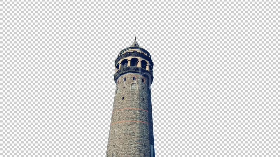 Istanbul Galata Tower Transparent - Download Videohive 18859578