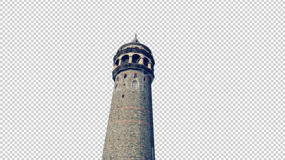 Istanbul Galata Tower Transparent - Download Videohive 18859578