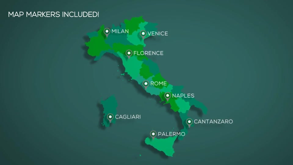 Italy Map Kit - Download Videohive 15897796