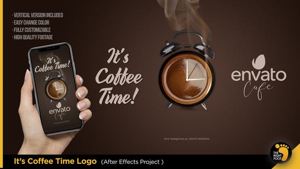 Its Coffee Time Logo - 23658826 Download Videohive