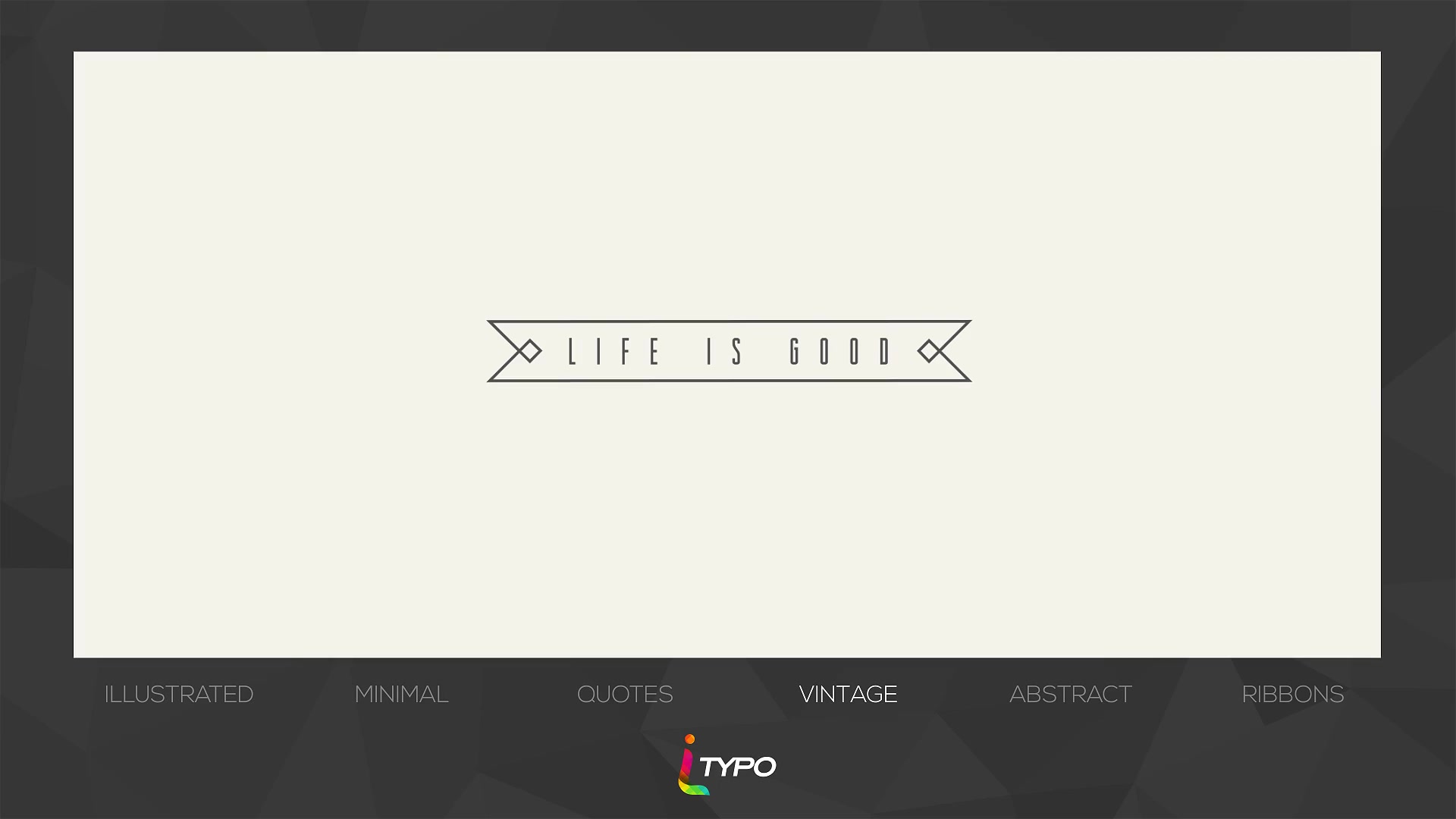 iTypo | Typography & Title Animations - Download Videohive 16143759