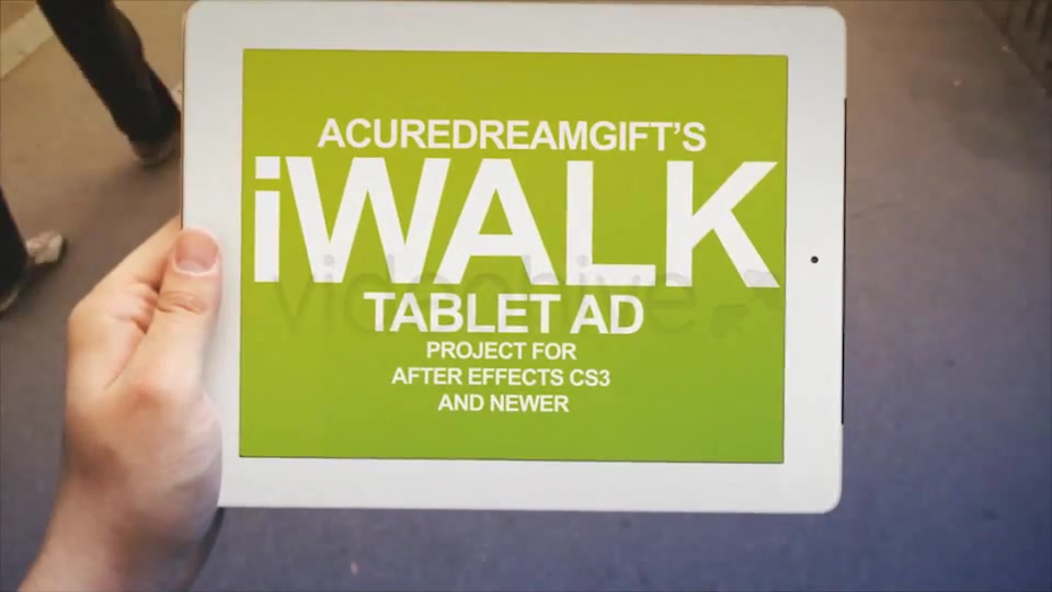 iWalk Tablet Ad - Download Videohive 3940405