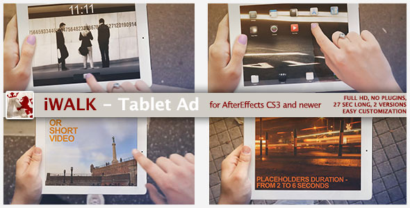 iWalk Tablet Ad - Download Videohive 3940405