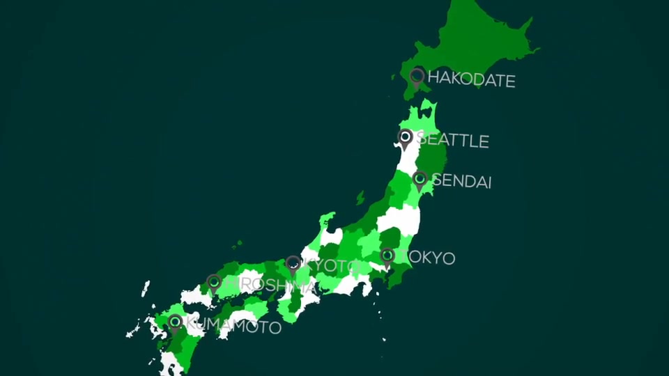 Japan Map Kit - Download Videohive 17711358