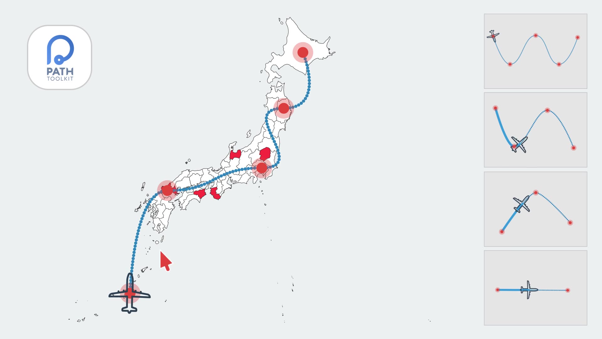 Japan Map Toolkit Videohive 29487843 After Effects Image 3