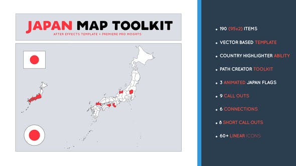Japan Map Toolkit - Download Videohive 29487843