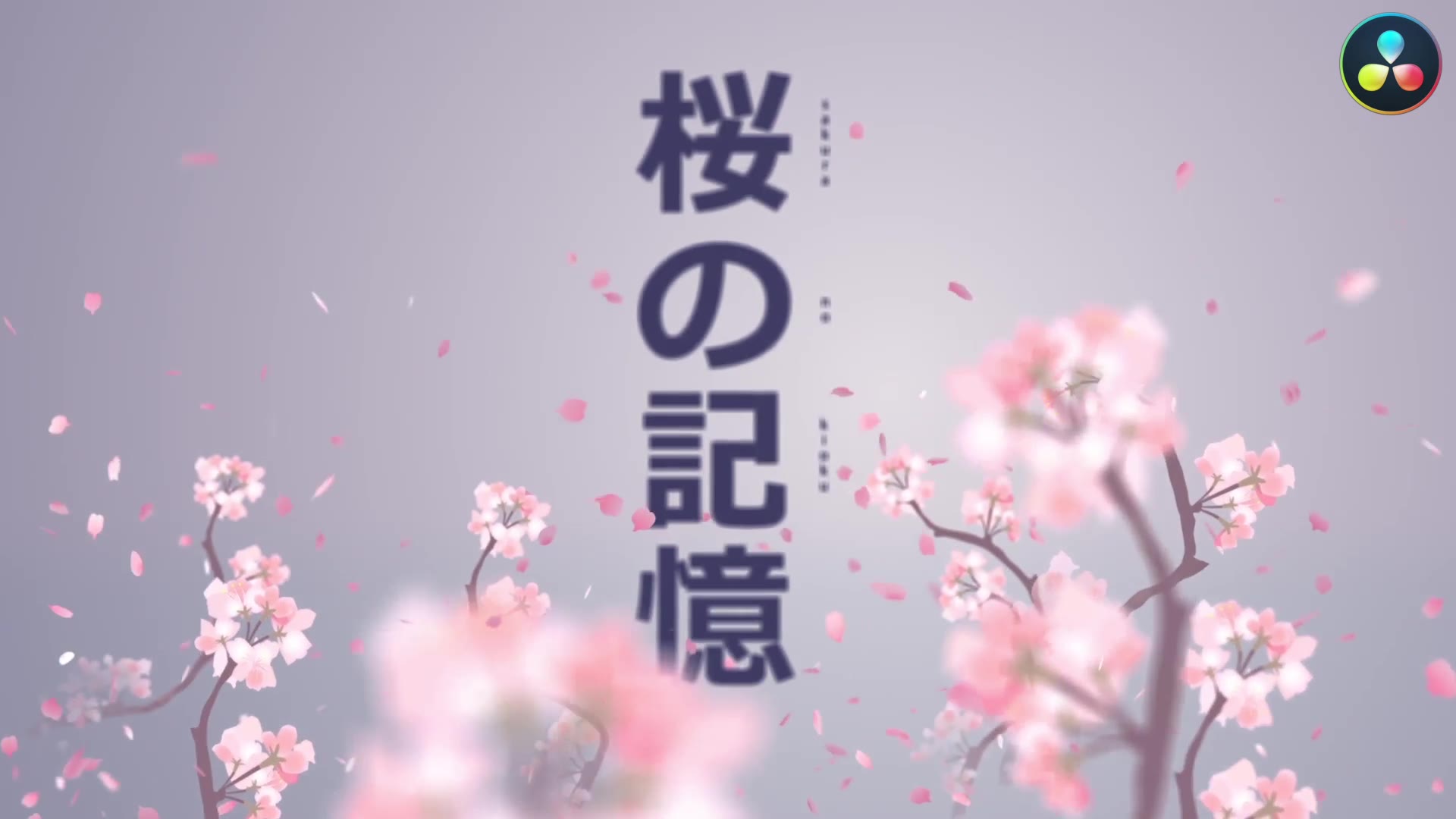 Japan Style Intro Romantic Titles Animation Promo DaVinci Resolve Template Videohive 35118205 DaVinci Resolve Image 3