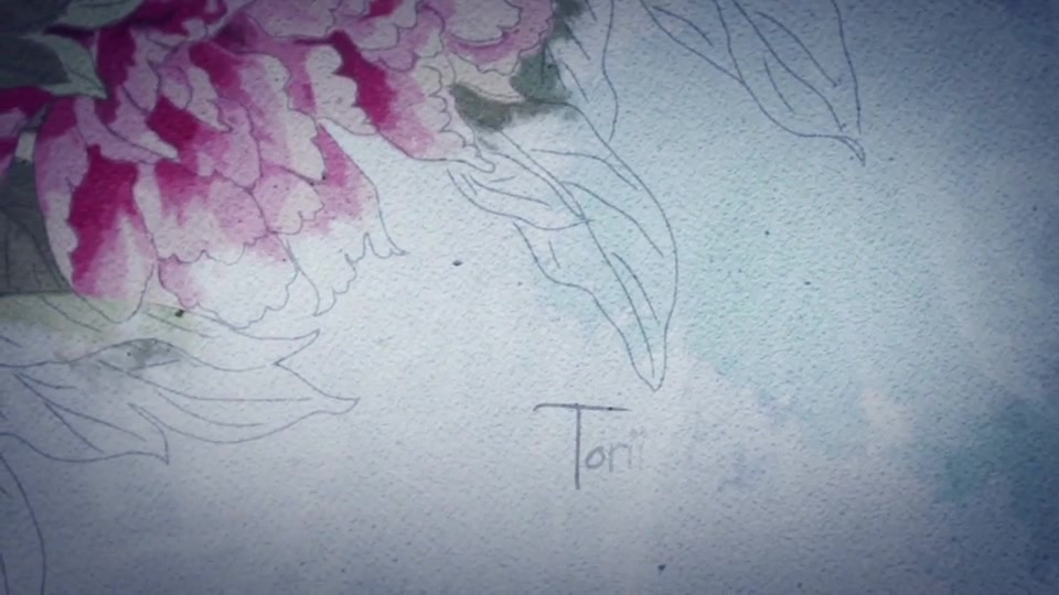 Japanese Ink Flower Movie Titles - Download Videohive 8566986
