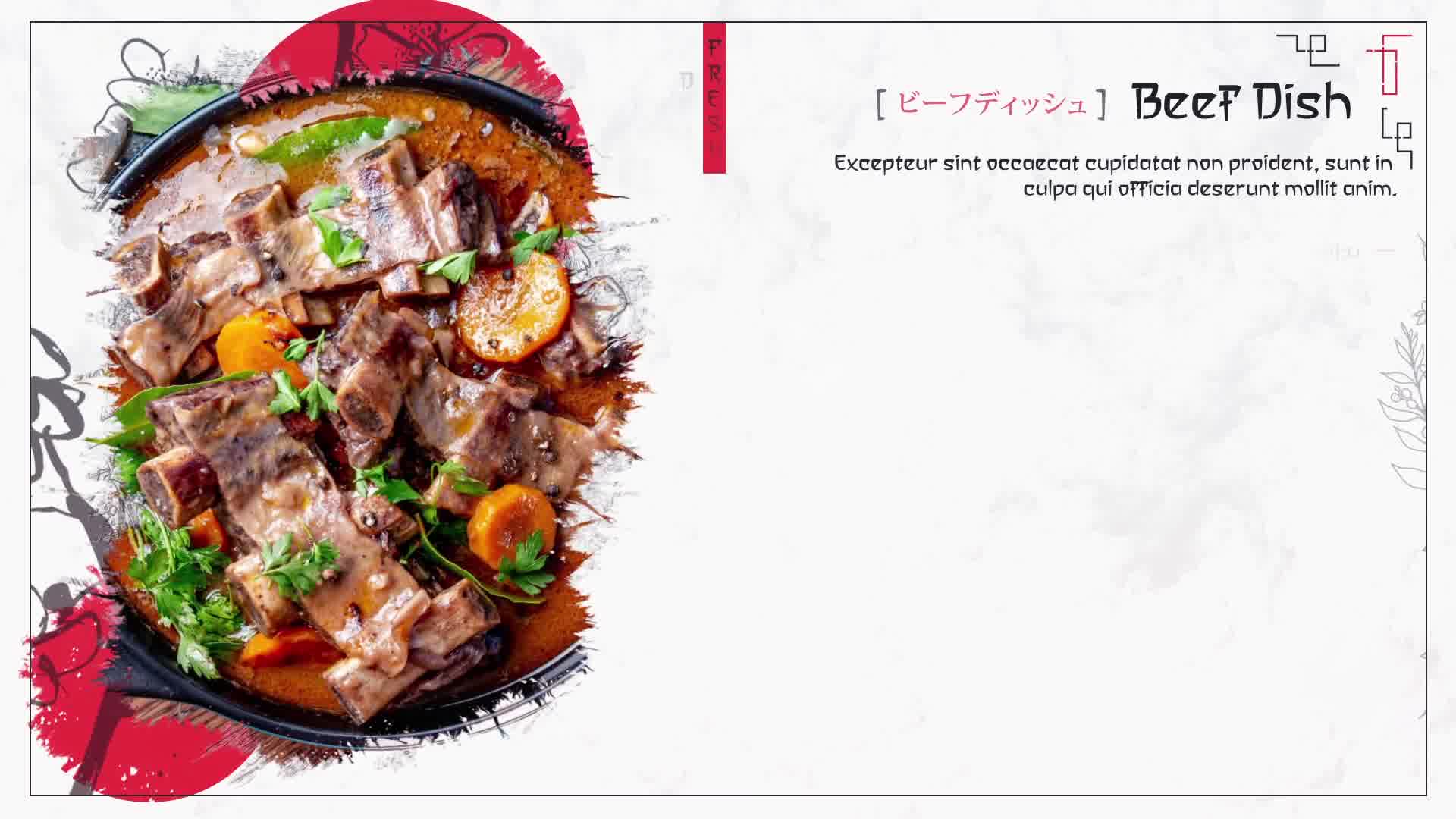 Japanese Restaurant Menu Videohive 34953672 After Effects Image 11