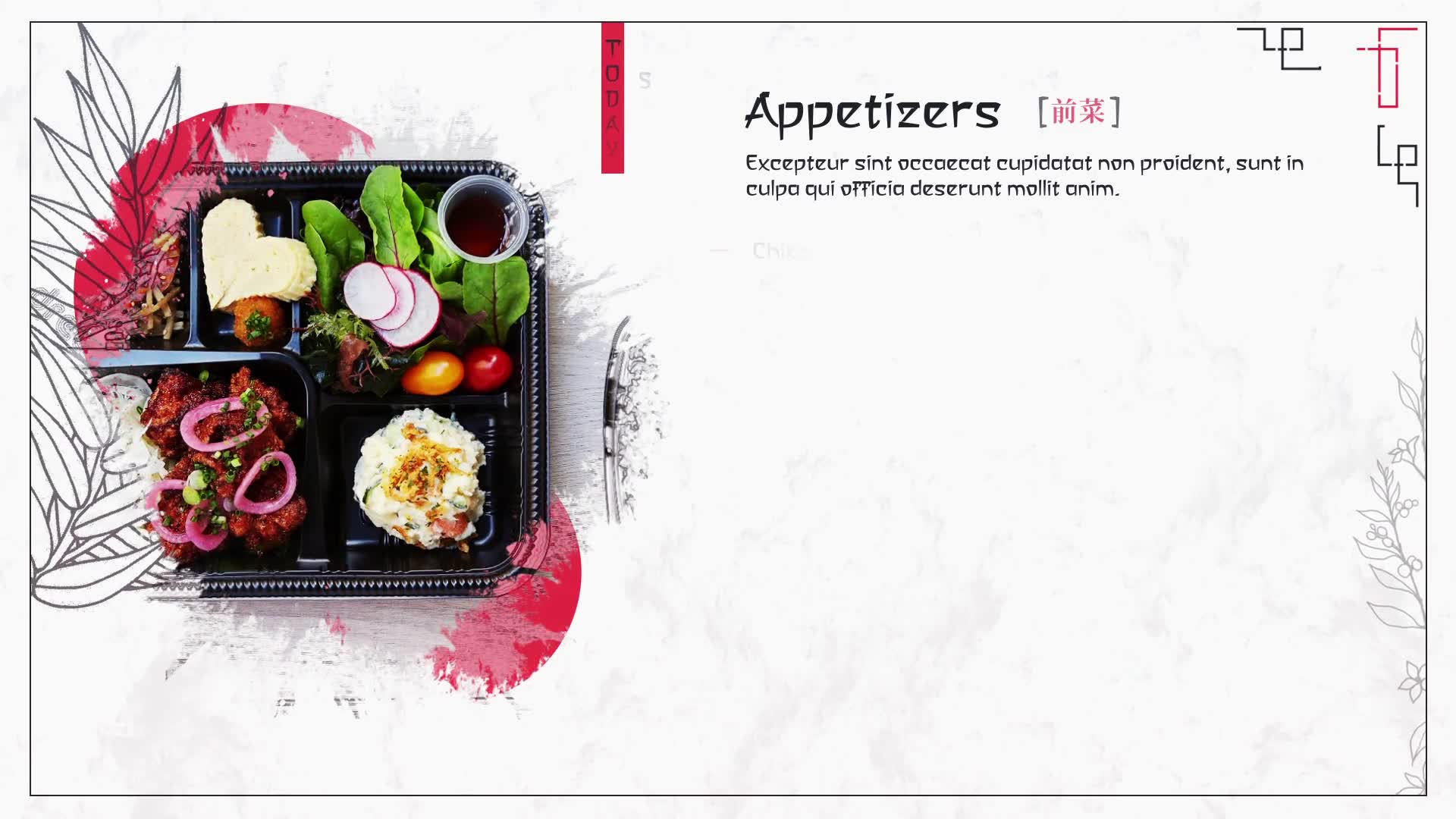 Japanese Restaurant Menu Videohive 34953672 After Effects Image 2
