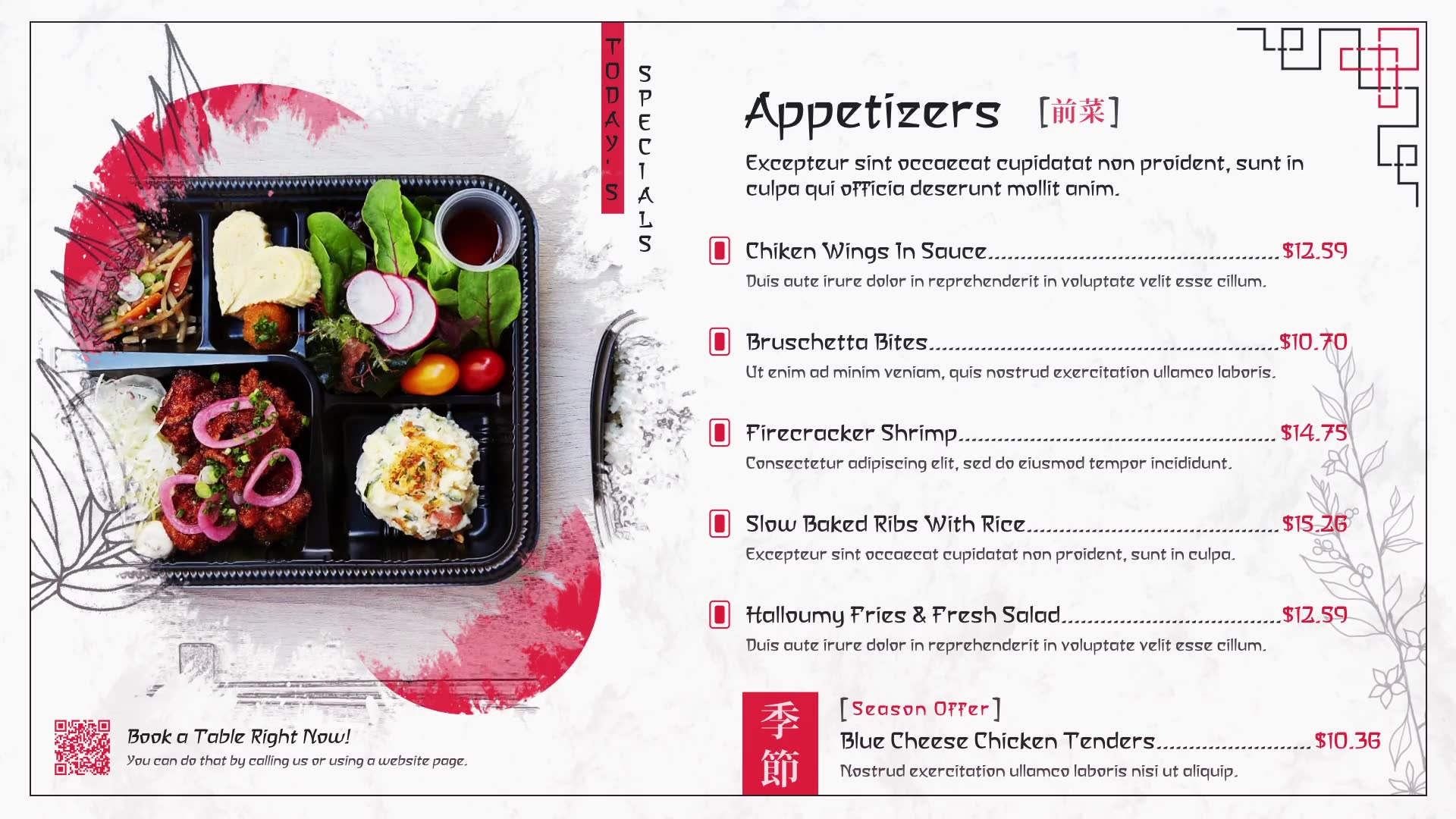 Japanese Restaurant Menu Videohive 34953672 After Effects Image 3