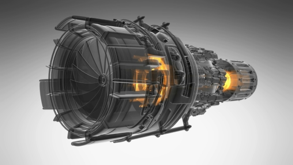 Jet Engine Turbine - Download Videohive 19290302