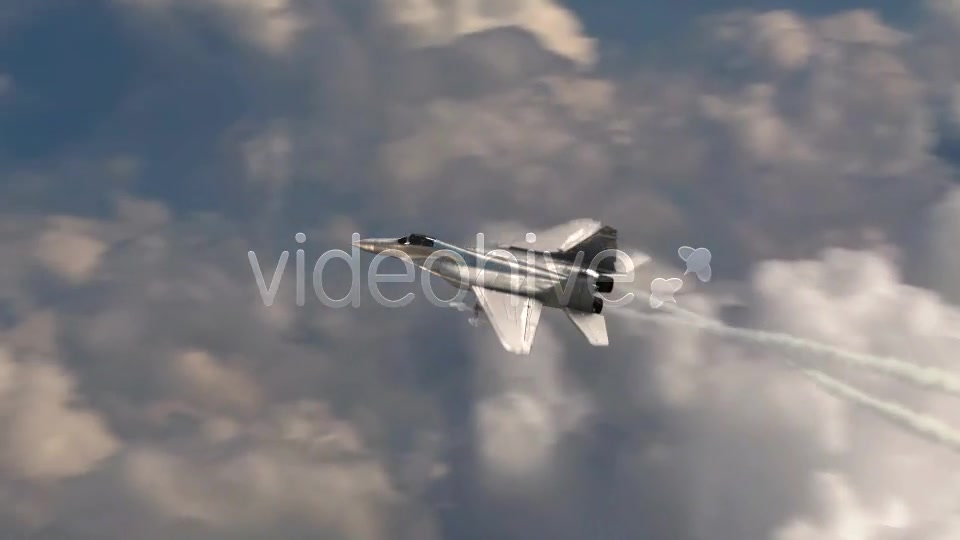 Jet Fighter Flyby Videohive 6678083 Motion Graphics Image 5
