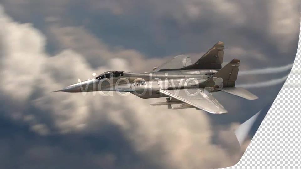 Jet Fighter Flyby Videohive 6678083 Motion Graphics Image 8