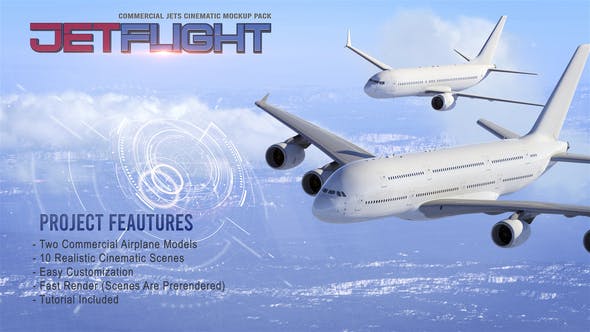 Jet Flight - 33910881 Videohive Download