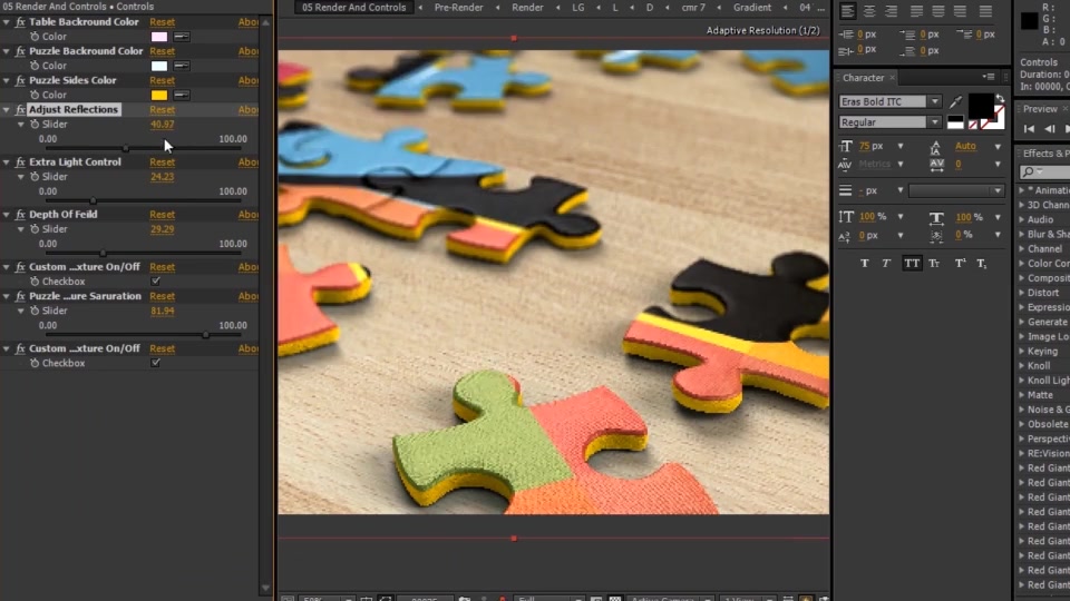 Jigsaw Puzzle Logo Reveal - Download Videohive 18193239