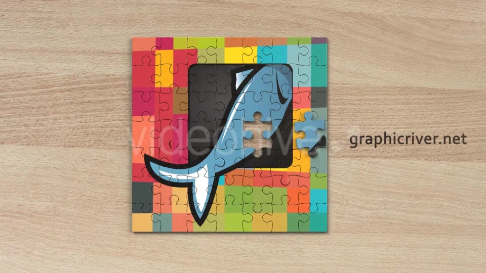 Jigsaw Puzzle Logo Reveal - Download Videohive 18193239