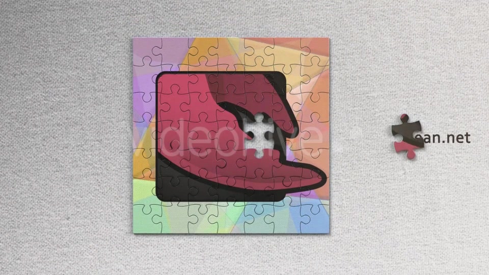 Jigsaw Puzzle Logo Reveal - Download Videohive 18193239