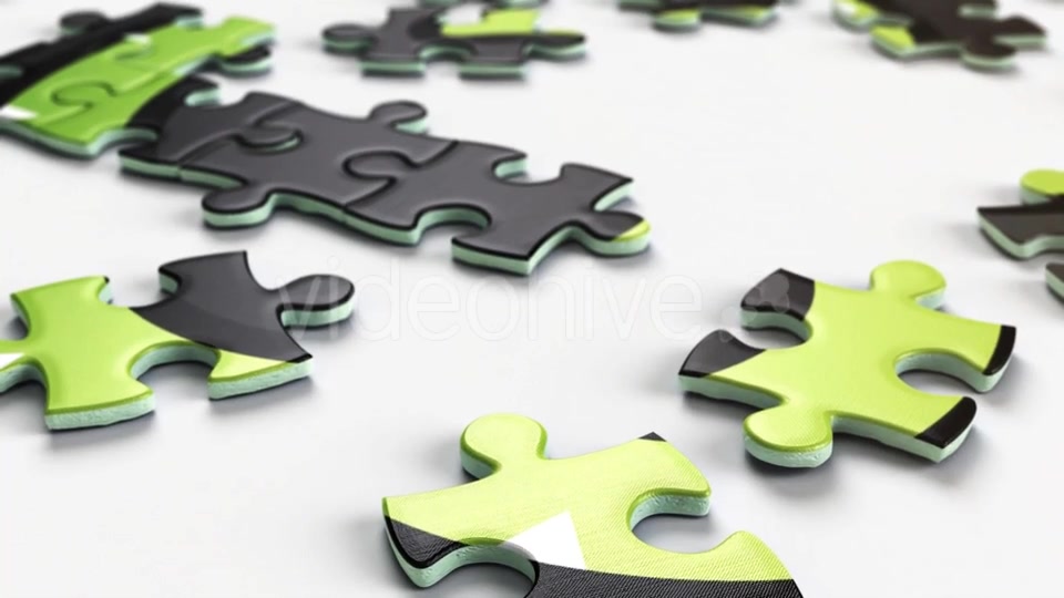 Jigsaw Puzzle Logo Reveal - Download Videohive 18193239