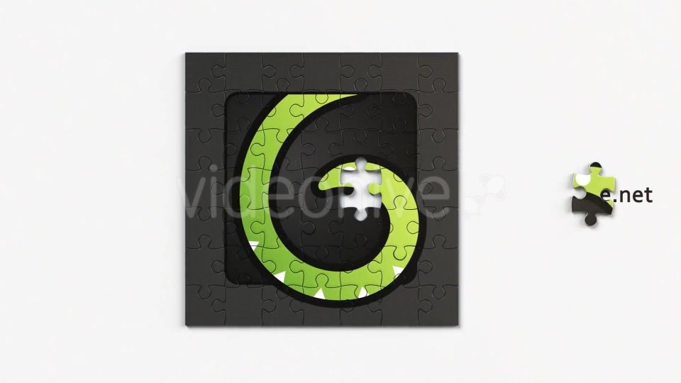 Jigsaw Puzzle Logo Reveal - Download Videohive 18193239