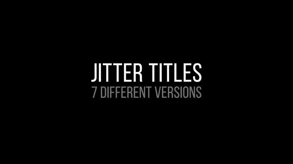 Jitter Titles - Download Videohive 10419446