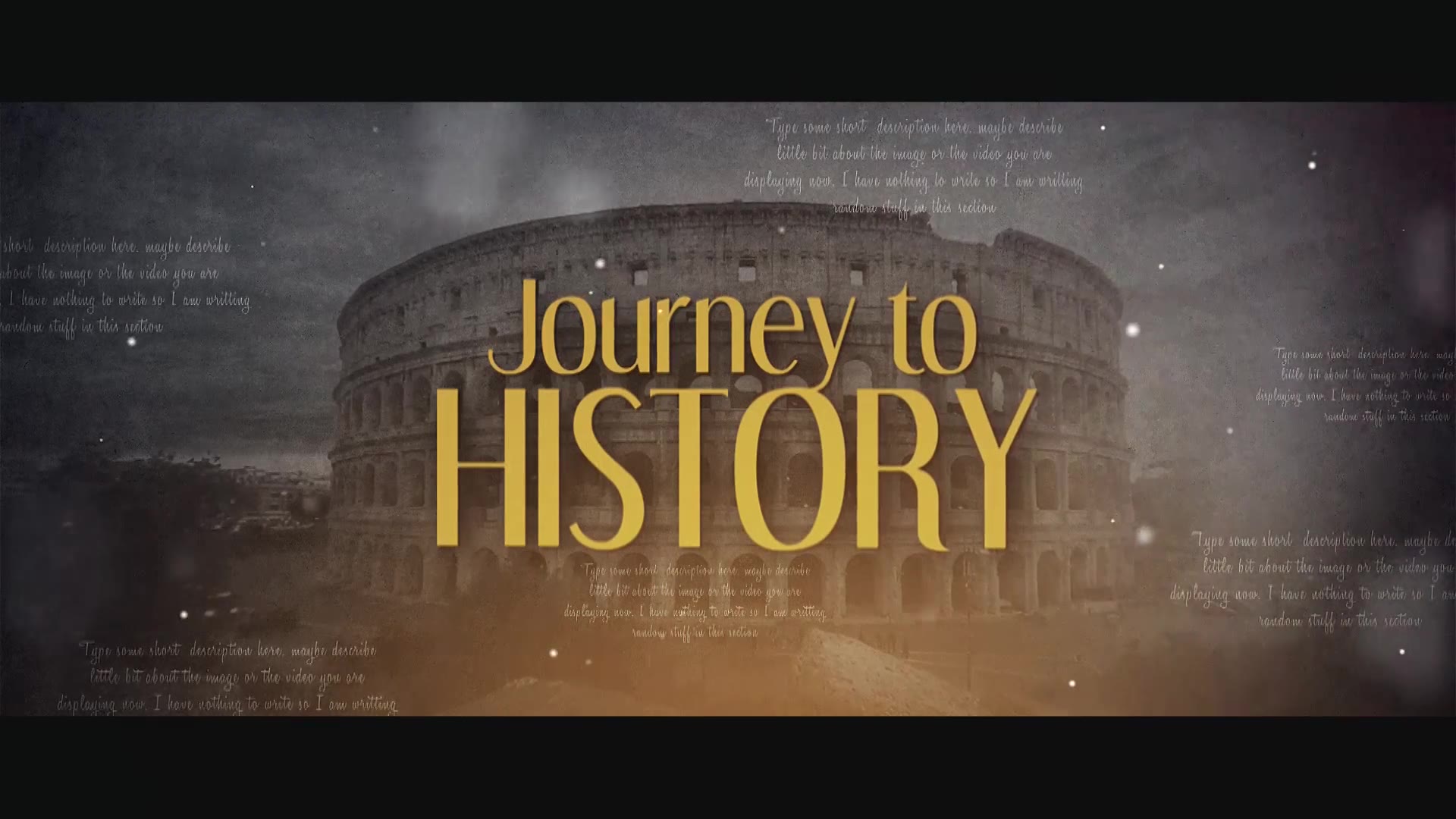 Journey to History - Download Videohive 22444870