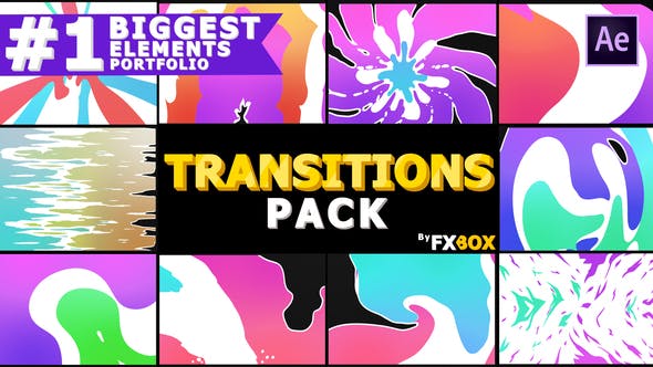 Juicy Colorful Transitions | After Effects - Videohive 23823884 Download