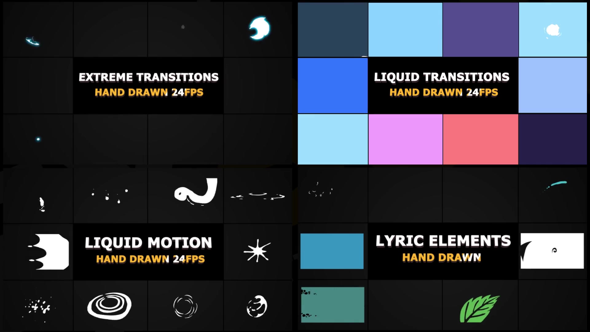 Juicy Colorful Transitions | Premiere Pro MOGRT Videohive 23824092 Premiere Pro Image 12