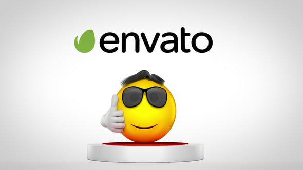 Jumping Emoji Logo Reveal - Download Videohive 22989239