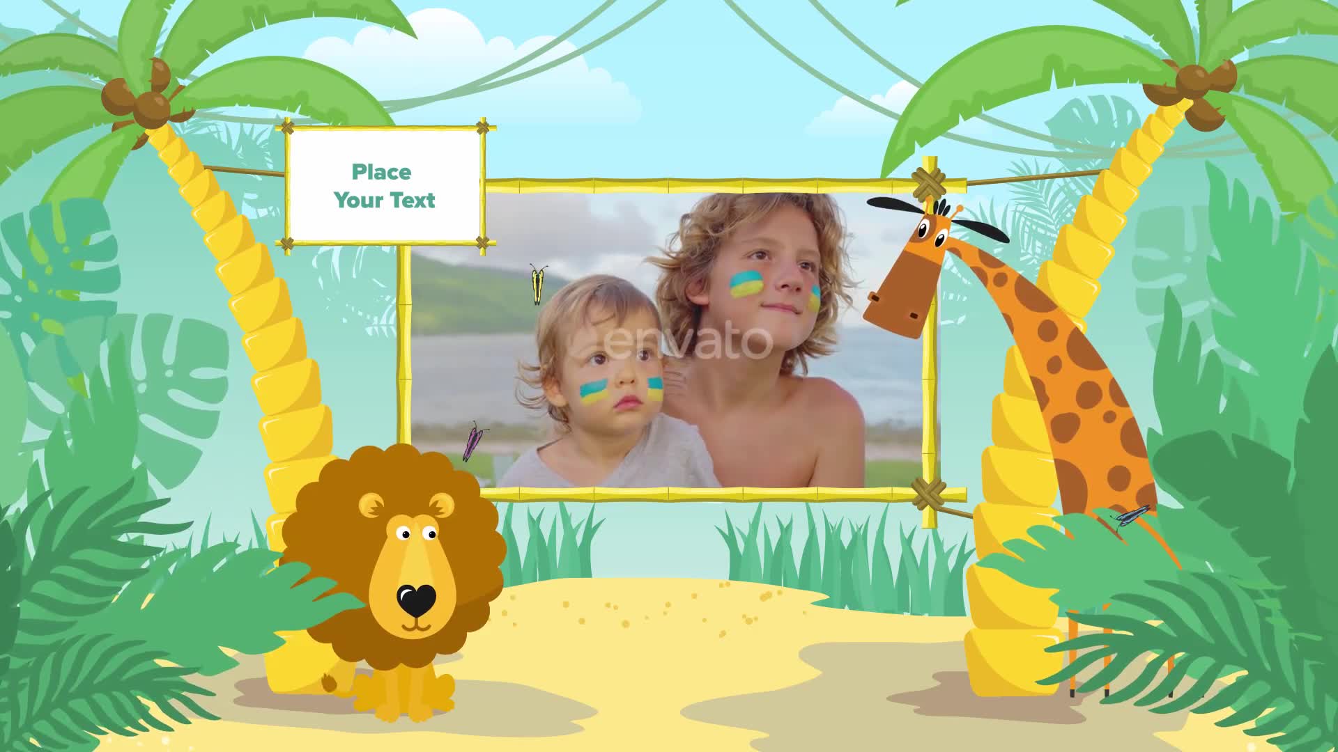 Jungle Kids Slideshow Videohive 39084190 After Effects Image 2