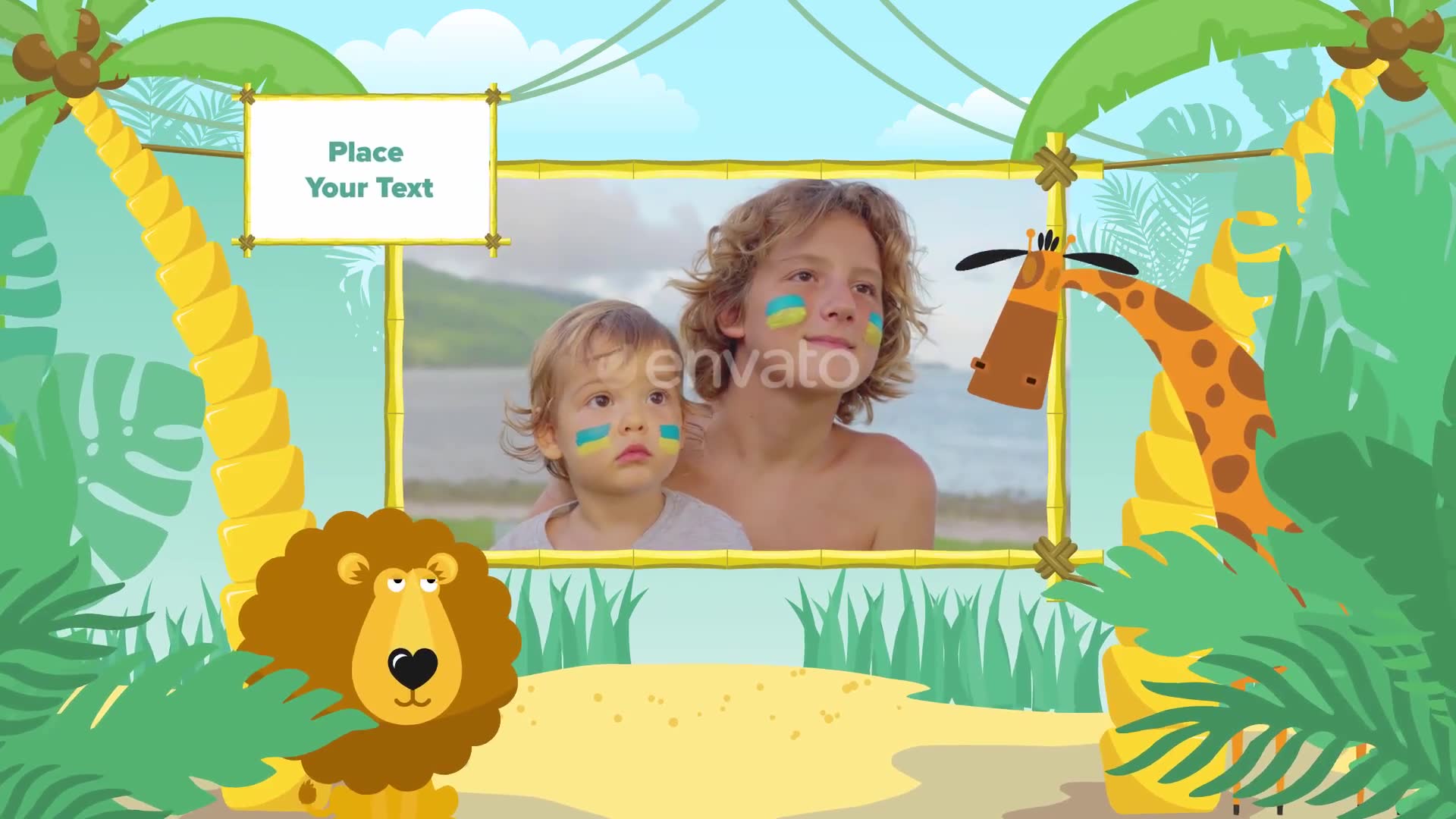 Jungle Kids Slideshow Videohive 39084190 After Effects Image 3