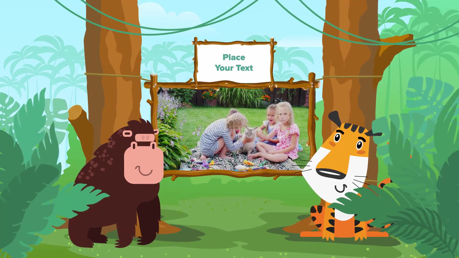 Jungle Kids Slideshow Videohive 39084190 After Effects Image 4