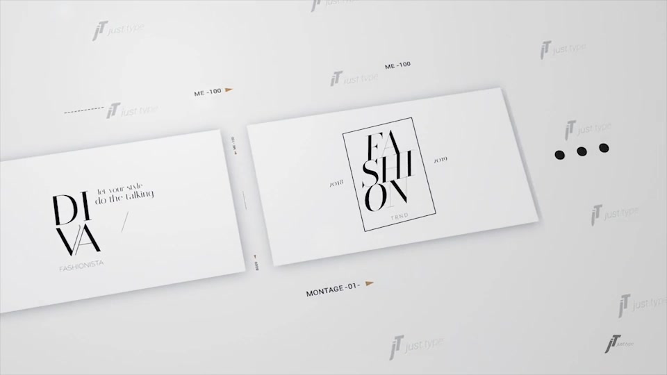 Just Type | Fashion Titles Videohive 23937775 After Effects Image 3