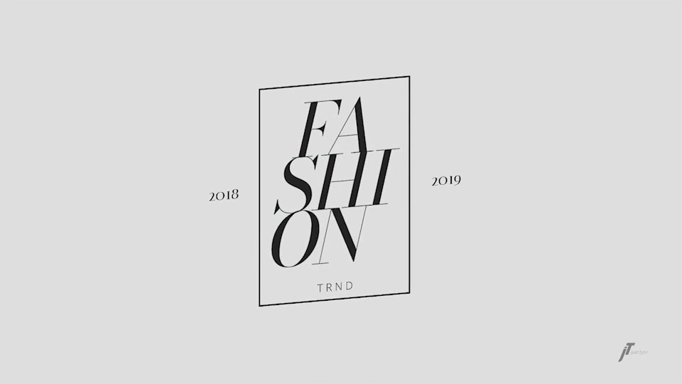 Just Type | Fashion Titles Videohive 23937775 After Effects Image 7