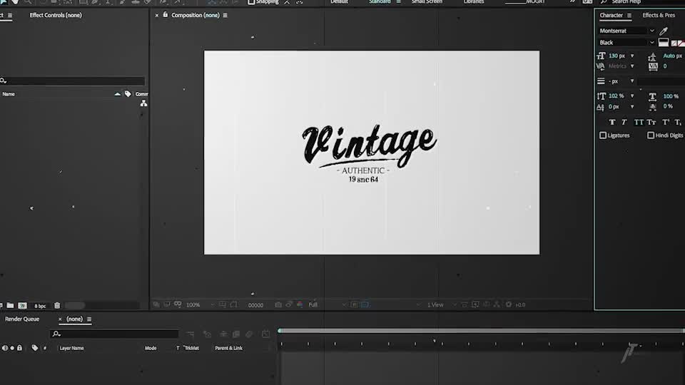 Just Type | Grunge Titles Videohive 24031996 After Effects Image 1