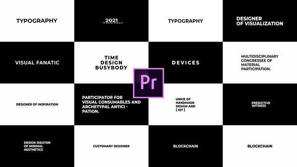 Just Typography 2.0 for Premiere Pro | Essential Graphics - Videohive 30954684 Download