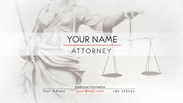 Justice Lawyer Identity Opener Videohive 2767000 After Effects Image 3