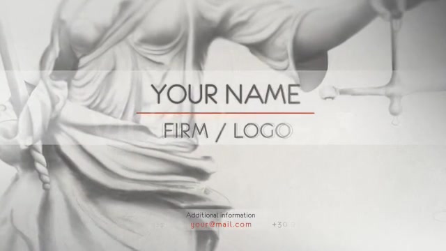 Justice Lawyer Identity Opener Videohive 2767000 After Effects Image 8