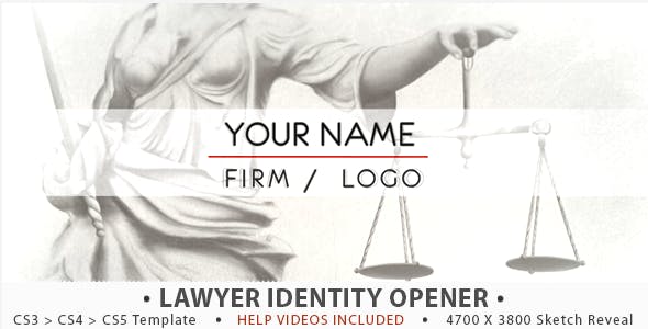 Justice Lawyer Identity Opener - Videohive Download 2767000
