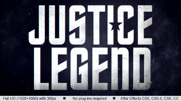 Justice Legend Trailer - 19747459 Videohive Download