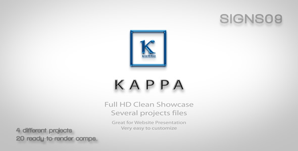 Kappa Website Promotion Full HD - Download Videohive 112442