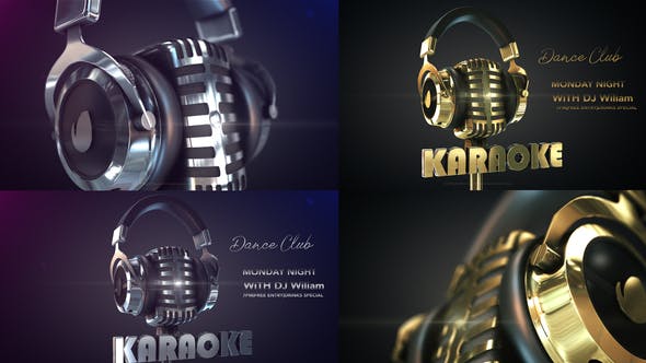 Karaoke Club Logo - Download 27000545 Videohive