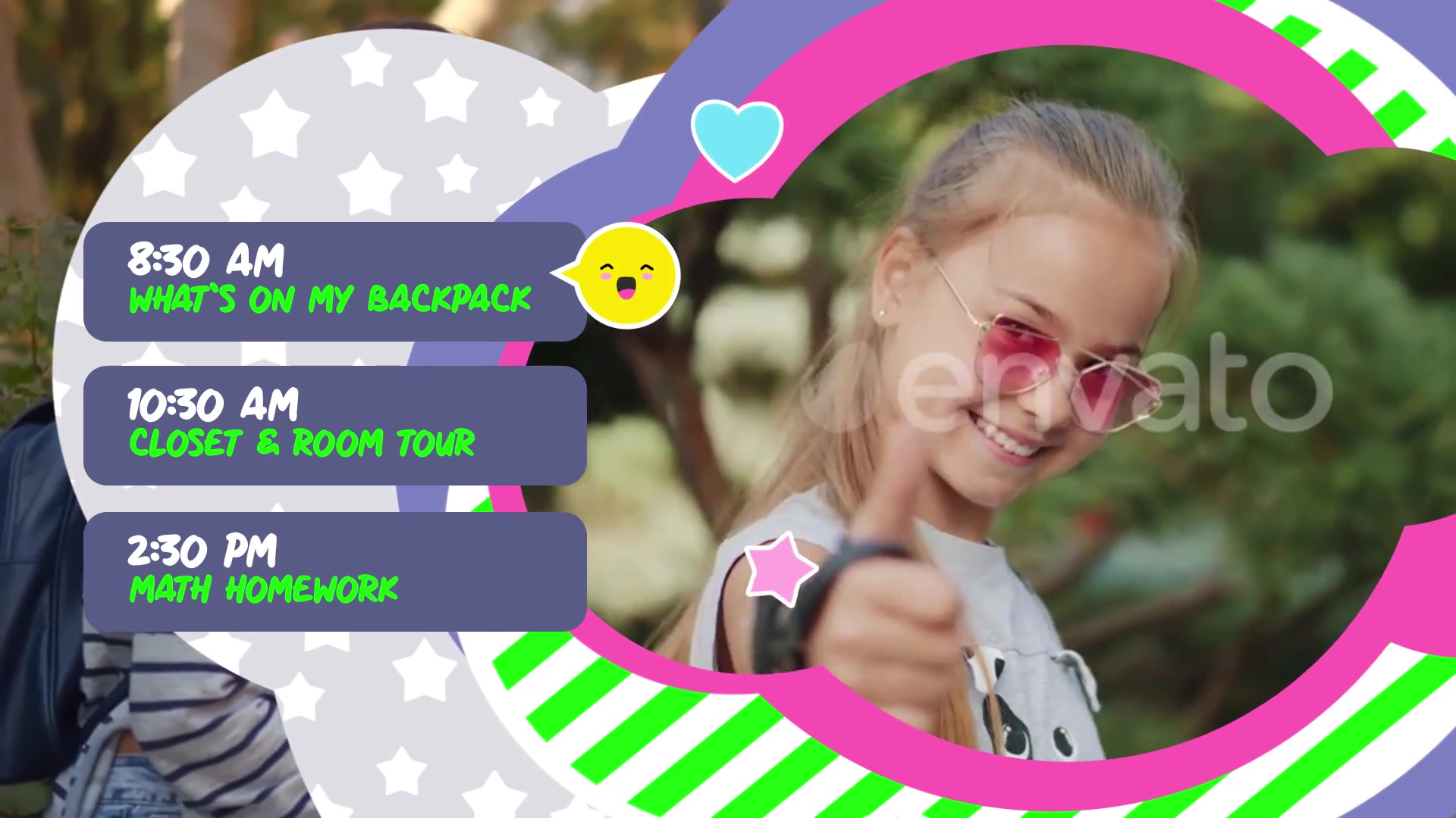 Kids And Teens Youtube And Broadcast Package AE Videohive 29970114 After Effects Image 11
