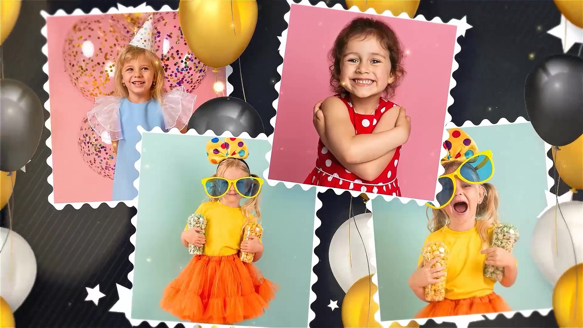 Kids Birthday Celebration Videohive 36900459 After Effects Image 10